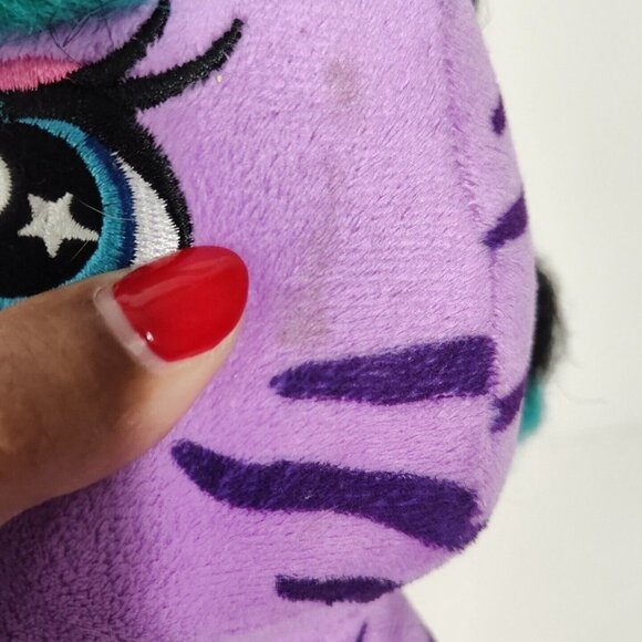 Build-A-Bear Workshop Honey Girls Teegan Tiger Purple Plush Stuffed Animal Toy - Picture 9 of 9